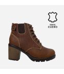Botín Puro Cuero Mdo. 881-26 Marrón