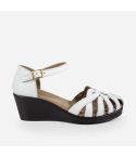 Sandalia Puro Cuero 285 - Blanco