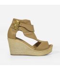 Sandalia Puro Cuero 401 - NATURAL