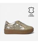 Zapatilla Puro Cuero 656 Pitón