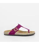 Sandalia Puro Cuero 700 - FUCSIA