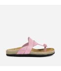Sandalia Puro Cuero 701 - ROSA