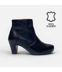 Botin Puro Cuero713Negro