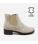 Botin Puro Cuero 732 Blanco