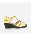 Sandalia Puro Cuero 750 - AMARILLO