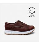 Zapatilla Puero Cuero 759