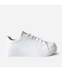 zapatilla  Puro Cuero 1042  -  Blanco