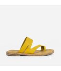 Sandalia Puro Cuero 844 - AMARILLO