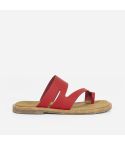 Sandalia Puro Cuero 844 - ROJO