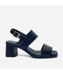 Sandalia Puro Cuero 845 Negro