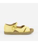 Sandalia Puro Cuero 847 - AMARILLO