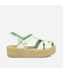Sandalia Puro Cuero 849 - MENTA