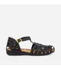 Sandalia Puro Cuero 850 - NEGRO