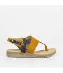 Sandalia Puro Cuero 857 - AMARILLO