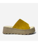 Sandalia Puro Cuero 861 Mostaza