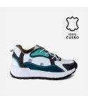Zapatilla Puro Cuero 871