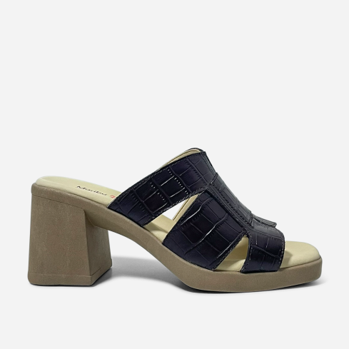 Sandalia Puro Cuero 1004 Croco