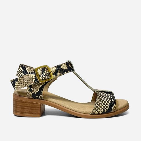 Sandalia Puro Cuero 1027 Print