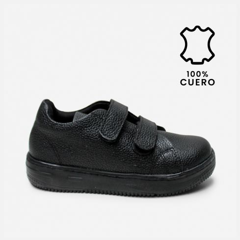 Zapatilla Escolar Puro Cuero 1043