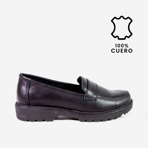 Zapato Puro Cuero 1065 -  Negro