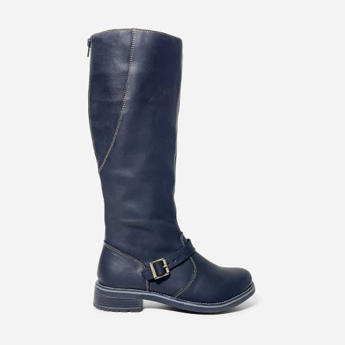 Bota Puro Cuero 1081 Negro