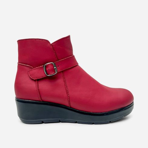 Botin Puro Cuero 1116 Vino