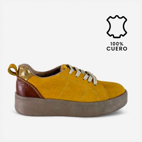 Zapatilla Puro Cuero 1139