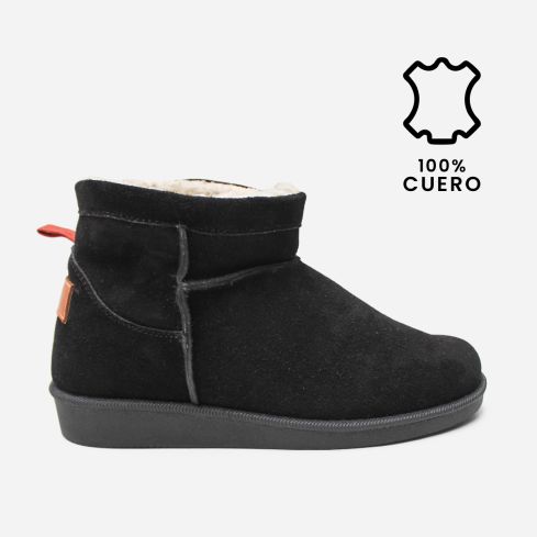 Botin Puro Cuero 1157 Negro