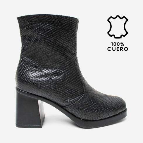 Botin Puro Cuero 1164 P