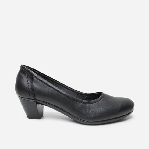 Zapato Puro Cuero 1166 Negro