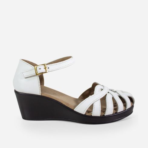 Sandalia Puro Cuero 285 - Blanco
