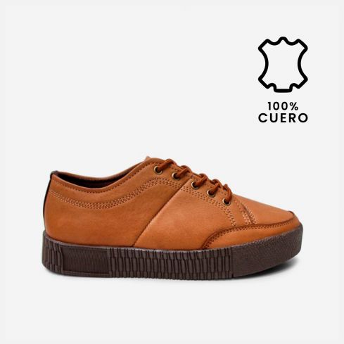Zapatilla Puero Cuero 508