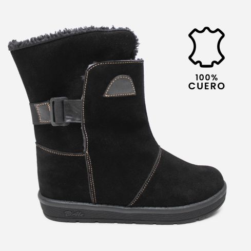 Botin Puro Cuero 560 Negro