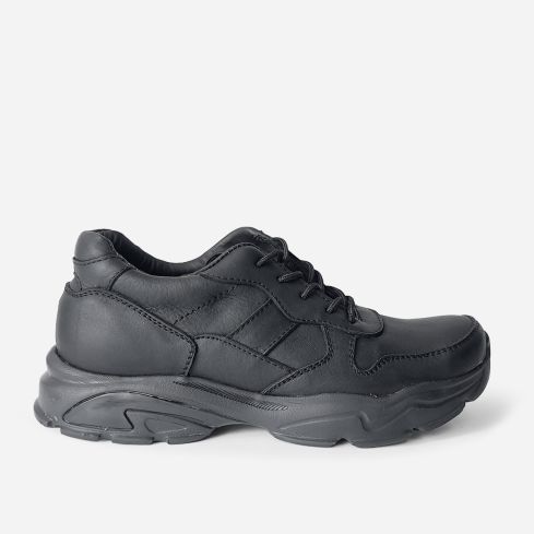 zapatilla  Puro Cuero 785 -  Negro