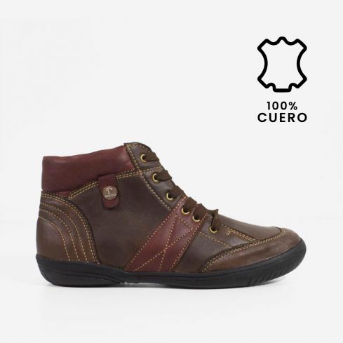 Botín puro cuero 672