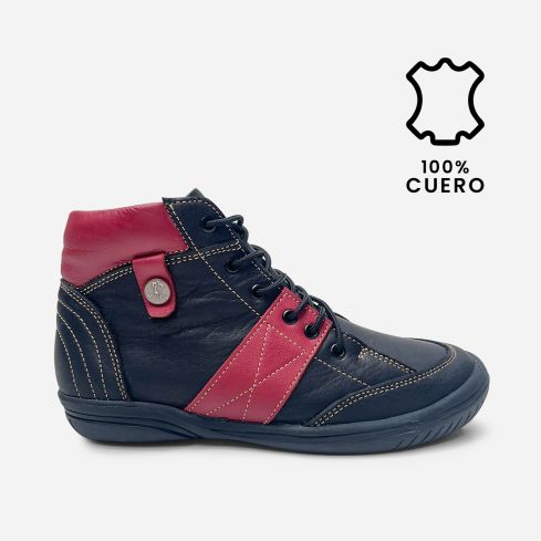 Botin Puro Cuero 672 Negro