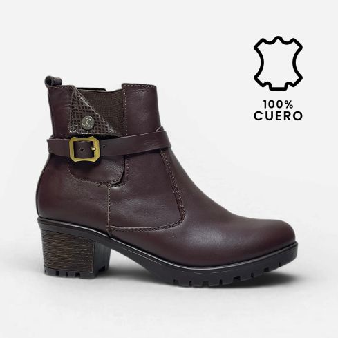 Botin Puro Cuero 710