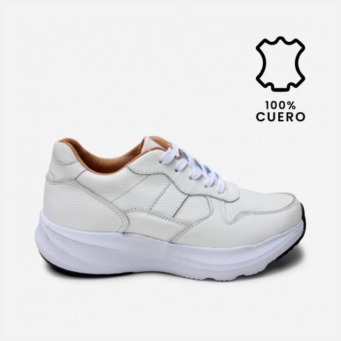 Zapatilla Escolar Puro Cuero 785