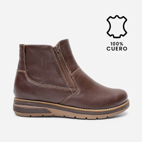 Botin Puro Cuero 790 Marrón