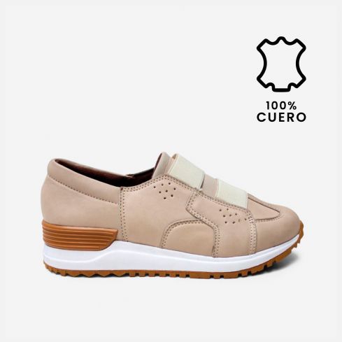 Zapatilla  Puro Cuero 832 Pv