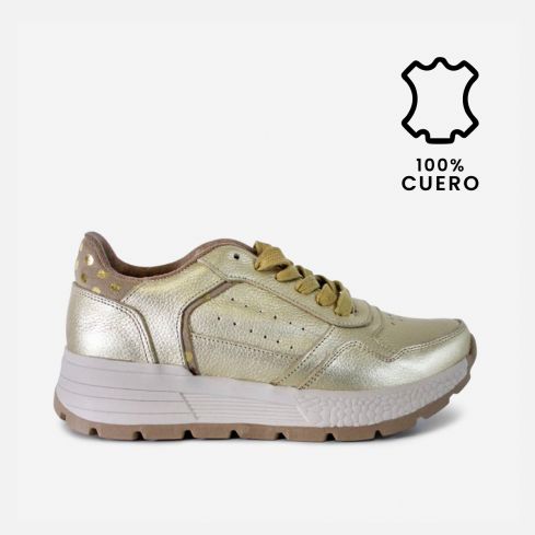 Zapatilla Puro Cuero 842