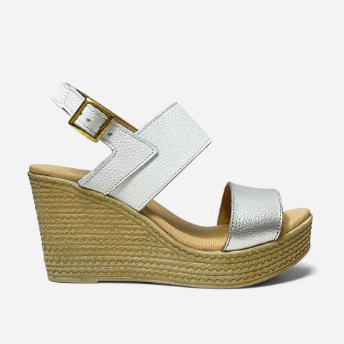 Sandalia Puro Cuero 845 Blanco