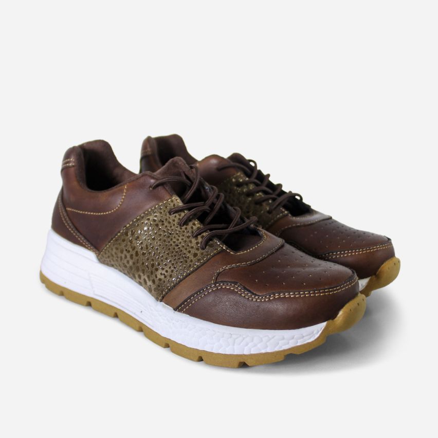 Zapatilla Puro Cuero 1109