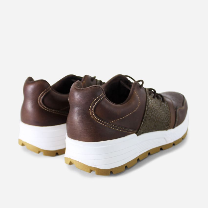 Zapatilla Puro Cuero 1109