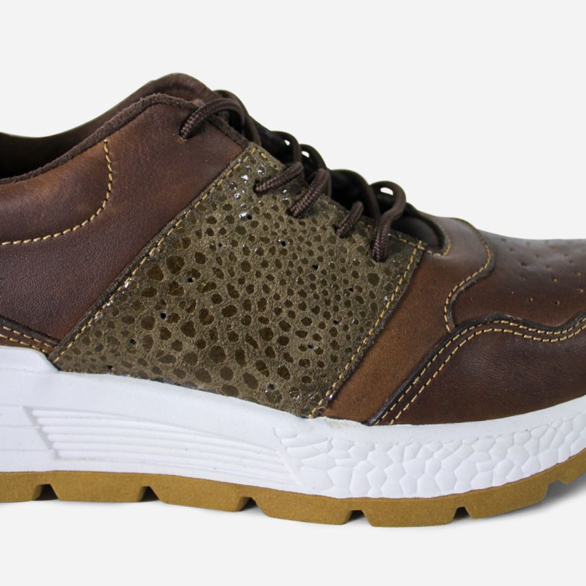 Zapatilla Puro Cuero 1109