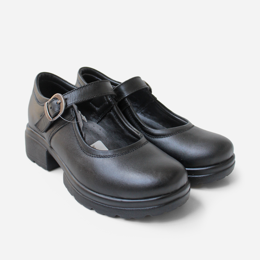Zapato Escolar Puro Cuero 1098 PU