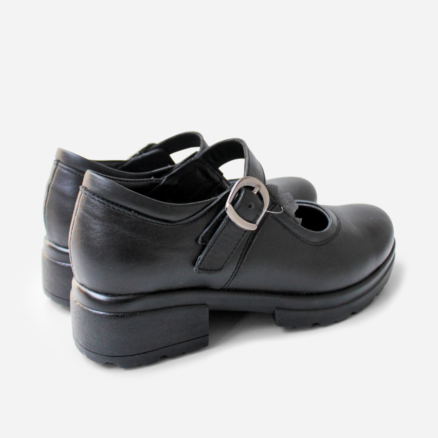 Zapato Escolar Puro Cuero 1098 PU