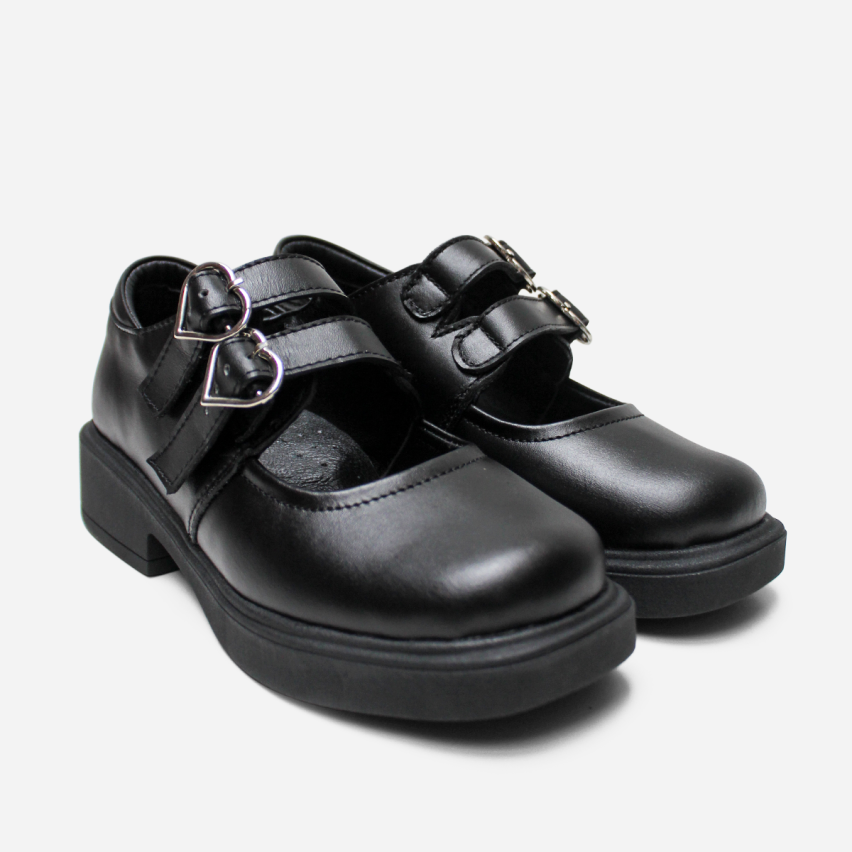Zapato Escolar Puro Cuero 1105