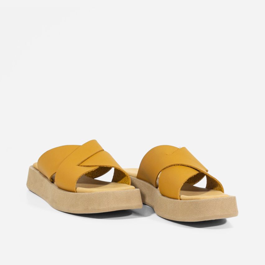 Sandalia Puro Cuero 1004 - NATURAL