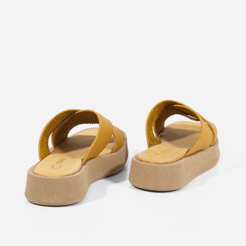 Sandalia Puro Cuero 1004 - NATURAL